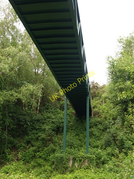 Photo 6"x4" Footbridge, Glais Cefn-y-Garth\/SN7000 c2008