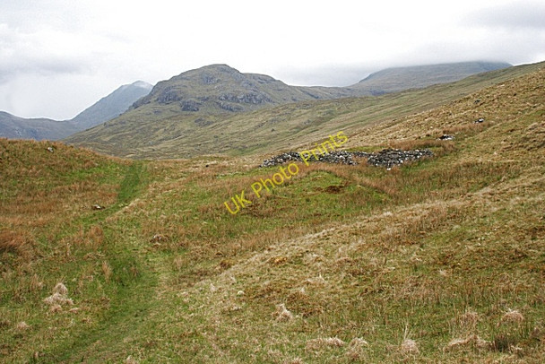 Photo 6"x4" Sheepfold in Glen Oykel Sail an Ruathair c2008