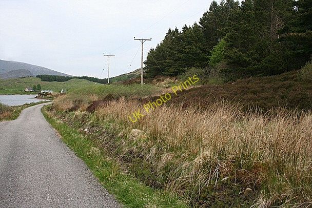 Photo 6"x4" Road by Loch Ailsh Allt na Cailliche\/NC3310 c2008