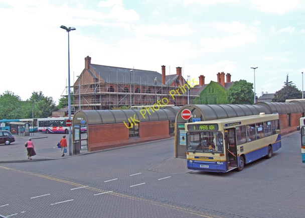 Photo 6"x4" Bus exchange Chester c2007