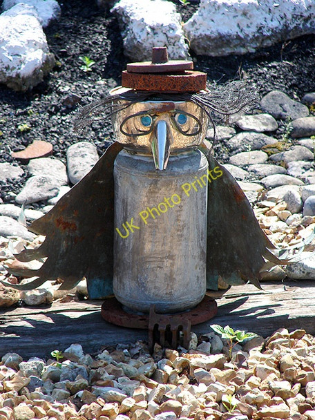 Photo 6"x4" Junk Art at Havenstreet Havenstreet c2008