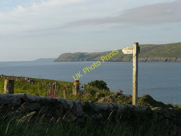 Photo 6"x4" Coastal Path from Lady Bay Kirkcolm c2008