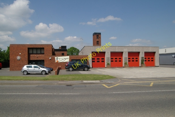 Photo 6"x4" Grantham fire station Grantham c2008