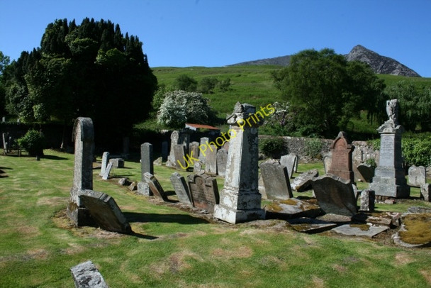 Photo 6"x4" Sannox Graveyard Sannox c2008