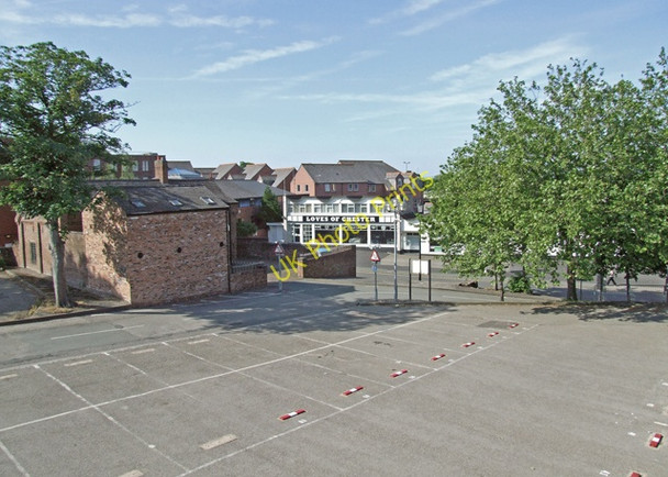 Photo 6"x4" Garden Lane car park Chester c2008