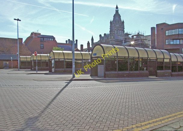 Photo 6"x4" Bus exchange Chester c2008