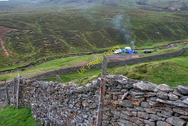 Photo 6"x4" Fly Camping at Fore Gill Gate Kearton c2008