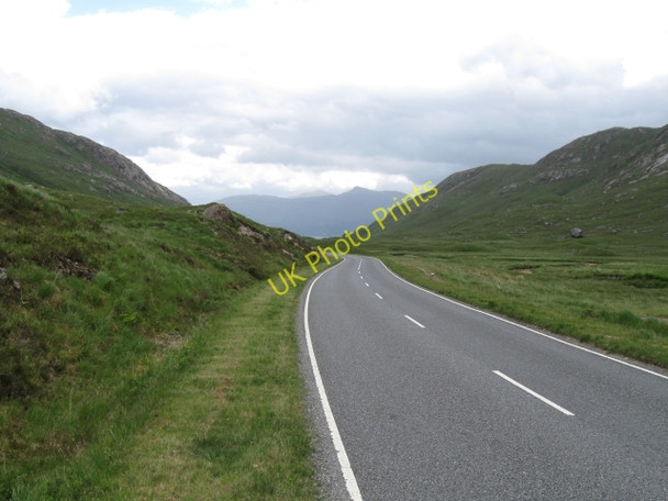 Photo 6"x4" A861 looking down Glen Tarbert Inversanda c2008