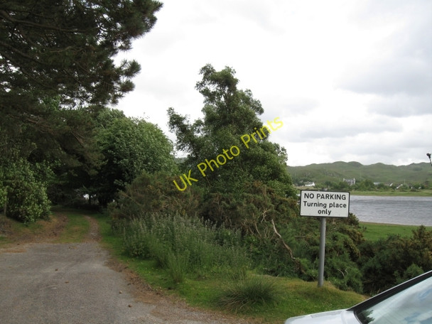 Photo 6"x4" End of public road, Hamlet of Moss, Loch Sheil in background Moss\/NM6868 c2008