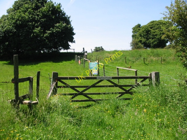 Photo 6"x4" Footpath towards Boyington Court Swingfield Street c2008