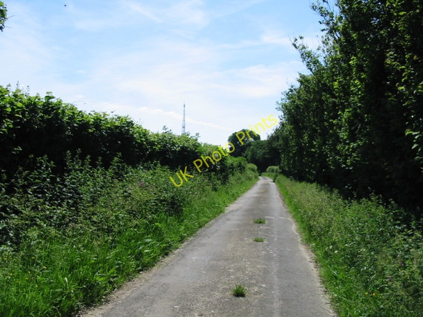 Photo 6"x4" Looking SW along road to Boyington Court Swingfield Street c2008