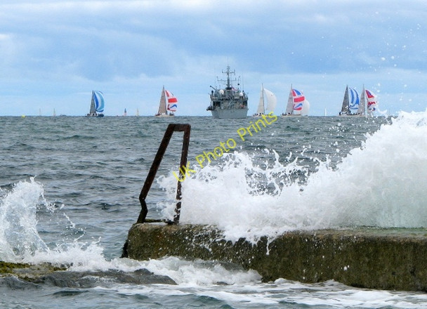 Photo 6"x4" Small pier near Pickie, Bangor [detail] Bangor\/J5081 c2008