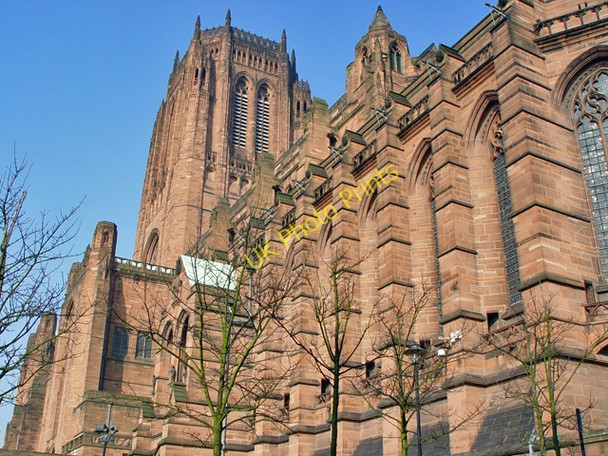 Photo 6"x4" Liverpool Cathedral Tower Liverpool c2003
