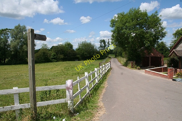Photo 6"x4" Driveway to Hillworth Farm Longdon\/SO8336 c2008