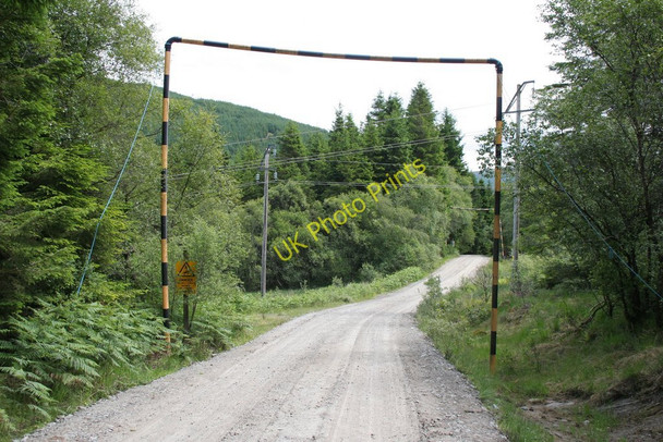 Photo 6"x4" Forestry Road near Waulkmill Bealach Maim c2008