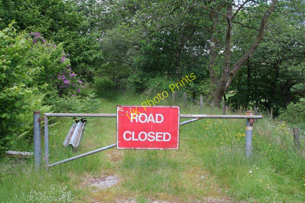 Photo 6"x4" End of the road, Waulkmill Bealach Maim c2008