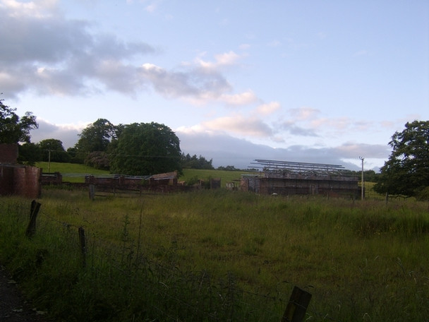 Photo 6"x4" Derelict farm buildings at Old Edinbarnet Bearsden c2008