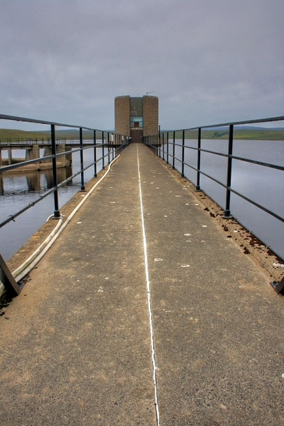 Photo 6"x4" Balderhead Reservoir Kelton\/NY9220 c2008