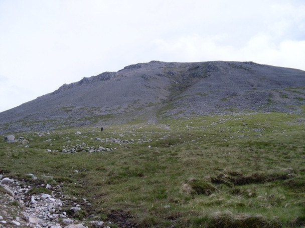 Photo 6"x4" Carn Dearg from Ben Nevis path Claggan\/NN1174 c2008