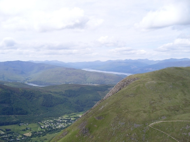 Photo 6"x4" View from Ben Nevis Lochan Meall an t-Suidhe c2008
