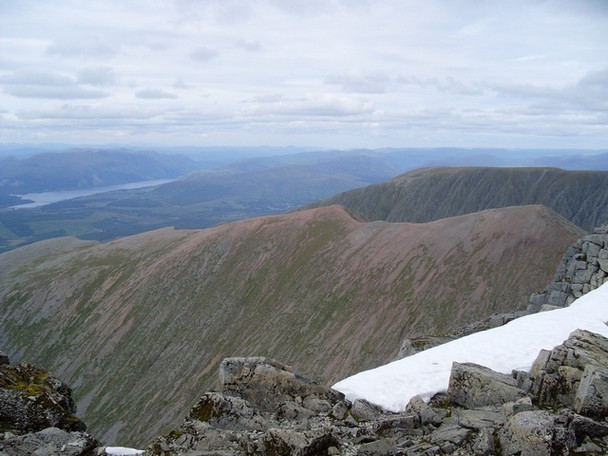 Photo 6"x4" Looking into Coire Leis from Ben Nevis summit Ben Nevis c2008
