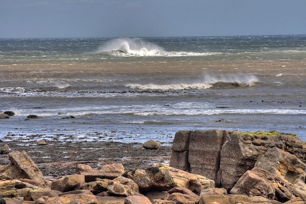 Photo 6"x4" Low Tide at Port Mulgrave Port Mulgrave c2008