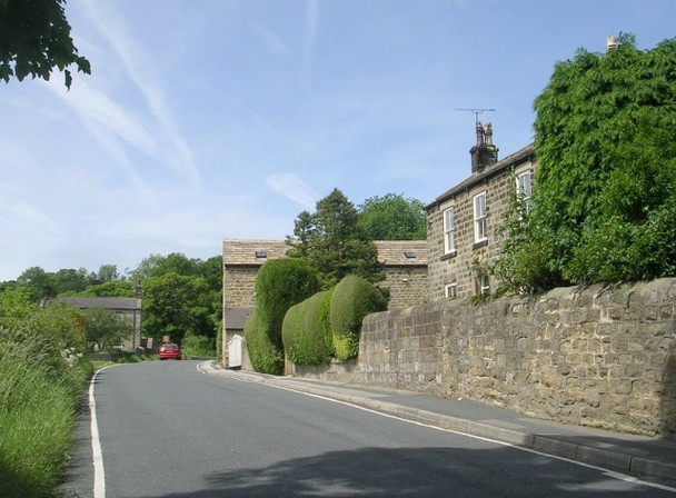 Photo 6"x4" Hill Foot Lane Daw Cross c2008