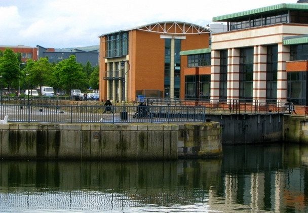Photo 6"x4" Dry Dock 2, Clarendon Dock, Belfast Belfast c2008