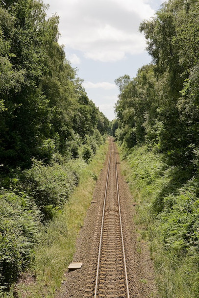 Photo 6"x4" Railway line going from Chandler's Ford towards Eastleigh Eastleigh\/SU4519 c2008