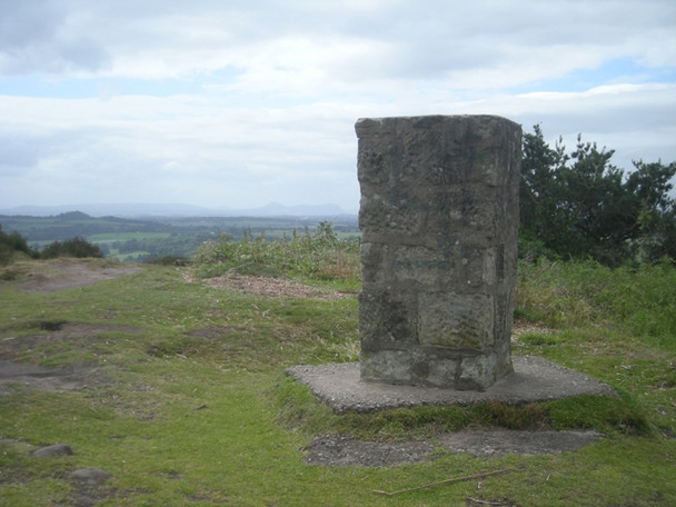 Photo 6"x4" Grinshill Trig Point Clive\/SJ5124 c2008