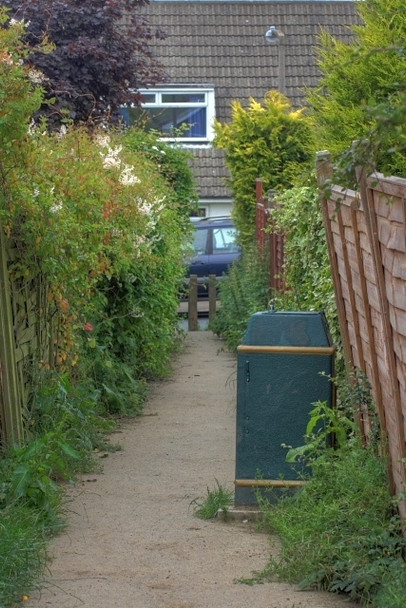 Photo 6"x4" Dog Waste Bin Great Ayton c2008