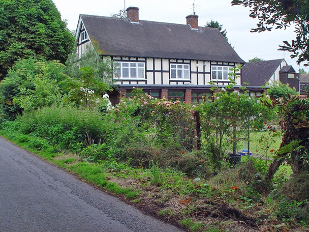 Photo 6"x4" The house at the end of the lane Arbury\/TL4460 c2008