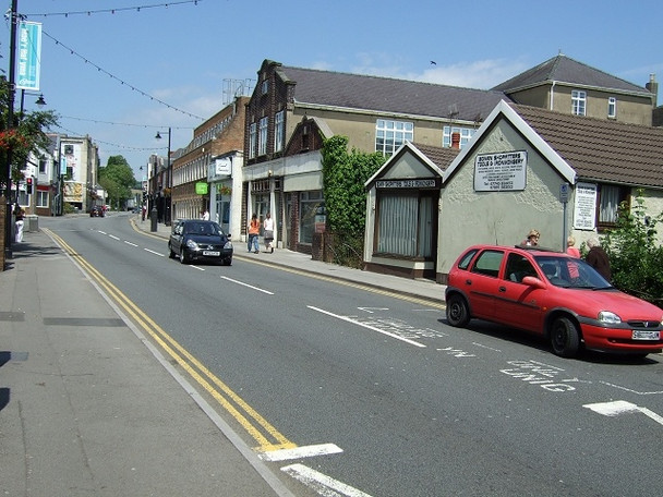 Photo 6"x4" High Street, Blackwood Blackwood\/Coed Duon c2008