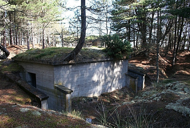 Photo 6"x4" Wartime Bunker Lochhill\/NJ2964 c2008