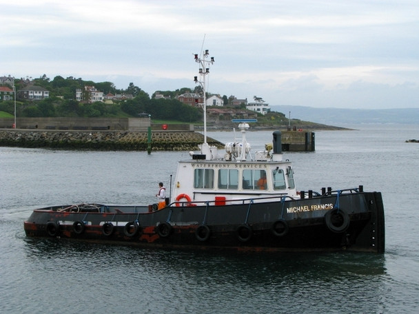 Photo 6"x4" Tug 'Michael Francis' in Bangor harbour Bangor\/J5081 c2008