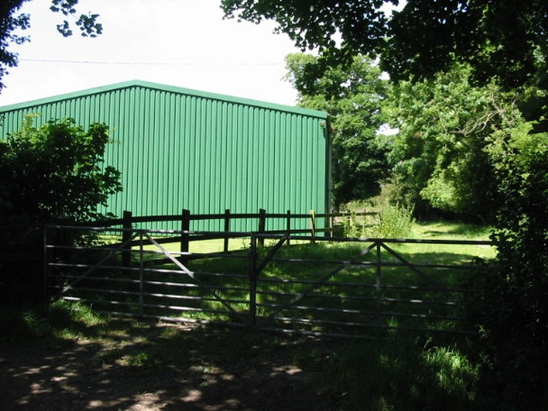 Photo 6"x4" Hangar on Chalksole Green Farm Chalksole c2008