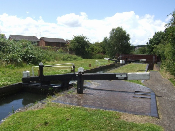 Photo 6"x4" Stourbridge Canal, Lock No. 14 Buckpool\/SO8986 c2008