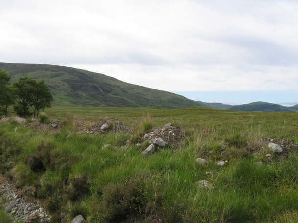 Photo 6"x4" Featureless Moorland above Aberarder Lodge Kinloch Loggan c2008