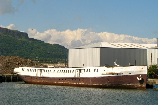 Photo 6"x4" SS 'Nomadic' at Barnett Dock, Belfast Belfast c2008