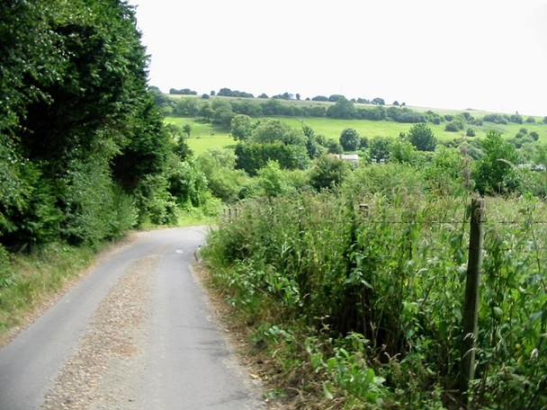 Photo 6"x4" View S from Church Hill Hawkinge c2008
