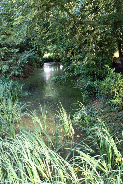 Photo 6"x4" The moat, Brackenborough Hall Little Grimsby c2008