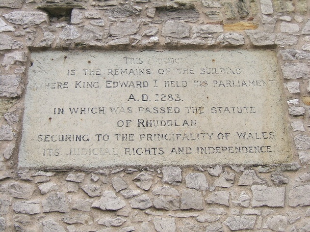 Photo 6"x4" Site of King Edward I Parliament Pen-y-ffordd\/SJ0278 c2008