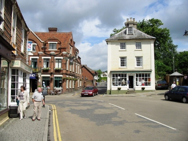 Photo 6"x4" Junction of Stone Street with High Street and Carrier Road Cranbrook\/TQ7736 c2008