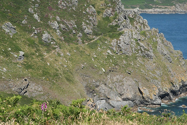 Photo 6"x4" Malborough: above Starehole Bay Combe\/SX7138 c2008