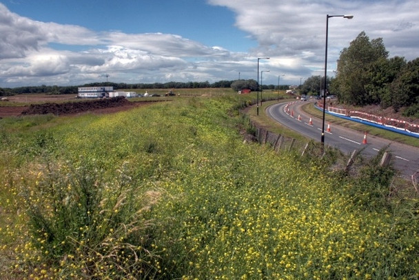 Photo 6"x4" Construction of New Access Road into North Middlesbrough Port Clarence c2008