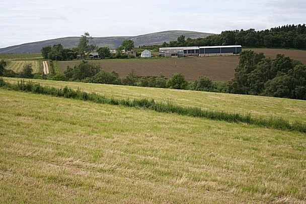Photo 6"x4" Nethertown from Bogarrow Glenlivet c2008