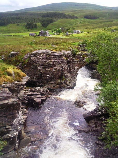 Photo 6"x4" Gorge near Gobernuisgach Gobernuisgach Lodge c2008