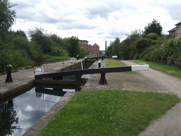 Photo 6"x4" Walsall Branch Canal - Lock No. 5 Walsall c2008