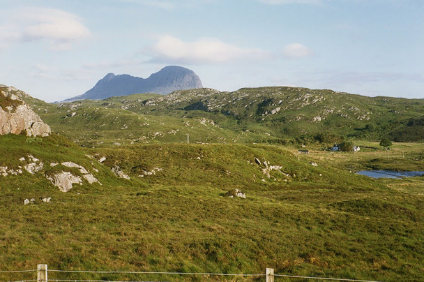 Photo 6"x4" View towards Suilven from the A837 Lochinver\/NC0922 c1989
