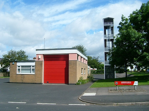 Photo 6"x4" Brampton Fire Station Brampton\/NY5261 c2008